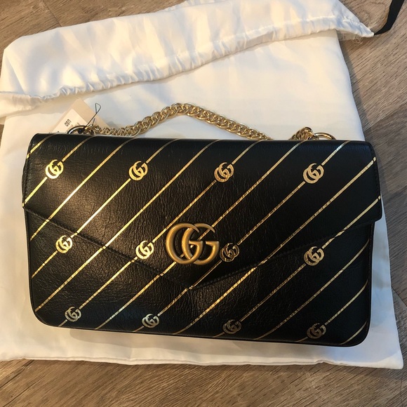 Authentic Gucci THIARA DOUBLE SIDED SHOULDER BAG - Picture 3 of 8